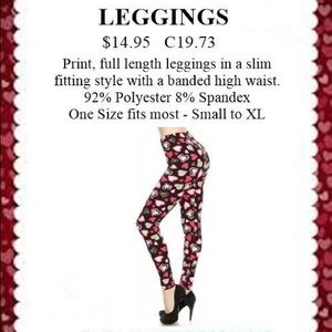 Valentine Leggings from Endless Xpressions
